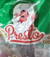 中的糖分和营养成分 Presto