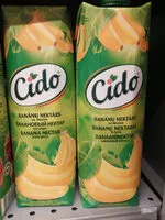 Amount of sugar in Cido banana nectar