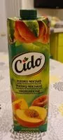 Amount of sugar in Cido Peach nectar