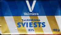 Amount of sugar in 82% saldkrējuma sviests