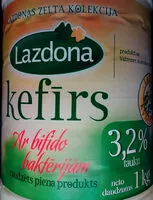 Sokerin määrä sisällä 3.2% kefīrs