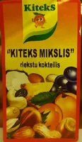 Sugar and nutrients in Kiteks