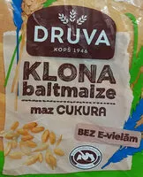 Количество сахара в Klona baltmaize