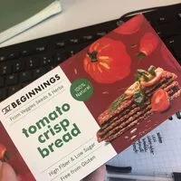 Cantidad de azúcar en Tomato Crisp bread