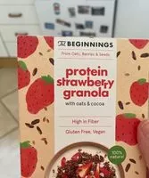 Cantidad de azúcar en Protein Strawberry Granola