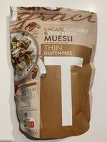 中的糖分和营养成分 Muesli graci