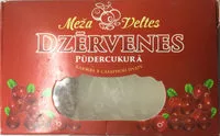 Sucre et nutriments contenus dans Meža veltes