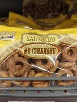 Количество сахара в sausučiai su cinamonu