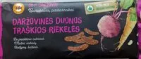 चीनी की मात्रा Daržovinės duonos riekelės