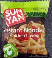 Sokerin määrä sisällä Instant Noodles Chicken flavour