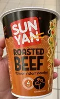 Sokerin määrä sisällä Nouilles sun yan beef