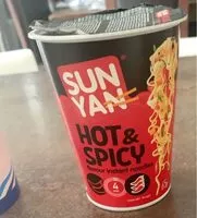 Sokerin määrä sisällä Nouille hot & spicy