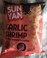 Sokerin määrä sisällä Garlic Shrimp flavour instant noodles