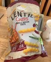 Zuckermenge drin Lentil chips