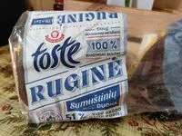 Zuckermenge drin Ruginė sumuštiniu duona