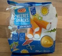 含糖量 Meeres Snacks/Surimi-Stäbchen