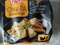 含糖量 Gyoza Korean style vegetables & chicken