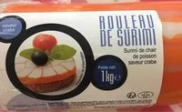 含糖量 Rouleaux de surimi