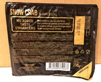 Jumlah gula yang masuk Snow crab - Surimi sticks