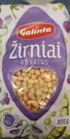含糖量 Galinta žirniai