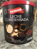 Cantidad de azúcar en Leche condensada