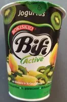 Suhkru kogus sees bifi yogurt