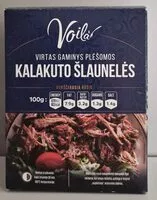 Suhkru kogus sees Kalakuto šlaunelės