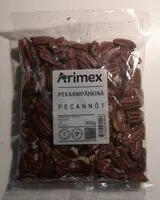 Количество сахара в Pekaanipähkinä