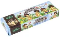 Zuckermenge drin Biscuits Linksmuciai Chocolate Flavoured Mushrooms