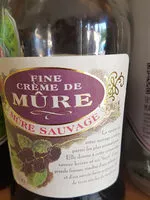 Sucre et nutriments contenus dans Mure sauvage