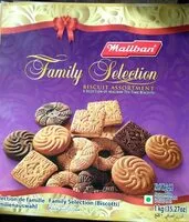 Suhkru kogus sees Maliban Family Selection Biscuit Assortment