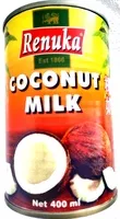 İçindeki şeker miktarı Coconut milk