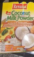 İçindeki şeker miktarı Coconut milk powder