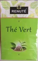 Quantité de sucre dans Thé Vert