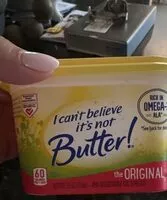 Sokerin määrä sisällä Butter