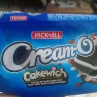 入っている砂糖の量 Cream-O cake sandwich