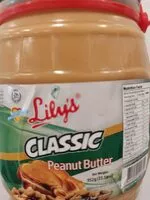 Quantité de sucre dans Lily's Peanut Butter Classic