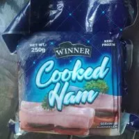 Suhkru kogus sees Cooked Ham