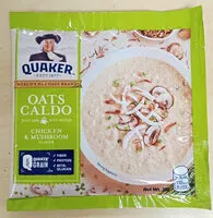 Jumlah gula yang masuk Quaker Oats Caldo Chicken & Mushroom flavor