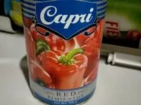 चीनी की मात्रा Red pimientos