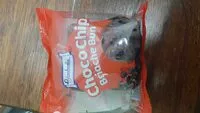 Sokerin määrä sisällä Choco chip brioche bun