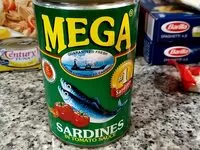Suhkru kogus sees Sardines in Tomato Sauce