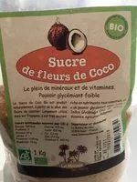 चीनी की मात्रा Sucre de fleurs de coco