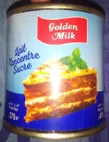 Sucre et nutriments contenus dans Golden milk