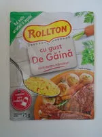 Количество сахара в Rollton Bază pentru mâncăruri cu gust de găină