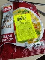 含糖量 Instant Nudeln Käse-Schinken Geschmack