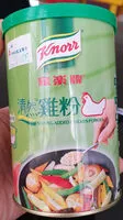 中的糖分和营养成分 Knorr