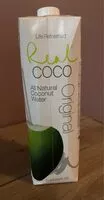 Sucre et nutriments contenus dans Real coco