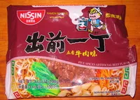 中的糖分和营养成分 Nissin