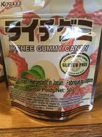 Quantité de sucre dans Lichi Gummy Candy